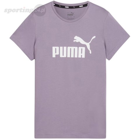 Koszulka damska Puma ESS Logo Tee jasny fiolet 586775 34 Puma Koszulka damska Puma ESS Logo Tee jasny fiolet 586775 34 Puma