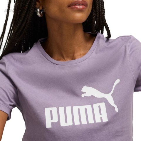 Koszulka damska Puma ESS Logo Tee jasny fiolet 586775 34 Puma Koszulka damska Puma ESS Logo Tee jasny fiolet 586775 34 Puma