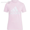 Koszulka damska adidas Loungewear Essentials Logo Tee jasny róż GL0726 Adidas