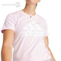 Koszulka damska adidas Loungewear Essentials Logo Tee jasny róż GL0726 Adidas