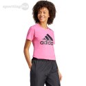 Koszulka damska adidas Loungewear Essentials Logo Tee różowa IR5413 Adidas