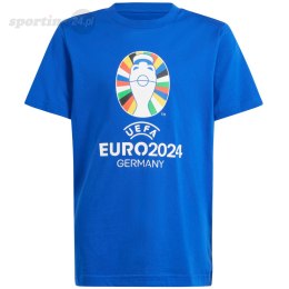 Koszulka dla dzieci adidas Euro24 niebieska IT9309 Adidas