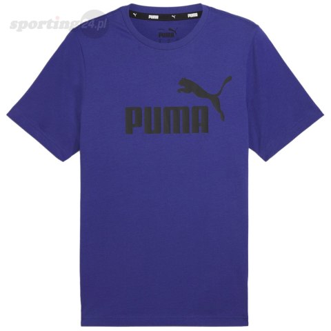 Koszulka męska Puma Essential Logo Tee fioletowa 586667 26 Puma Koszulka męska Puma Essential Logo Tee fioletowa 586667 26 Puma
