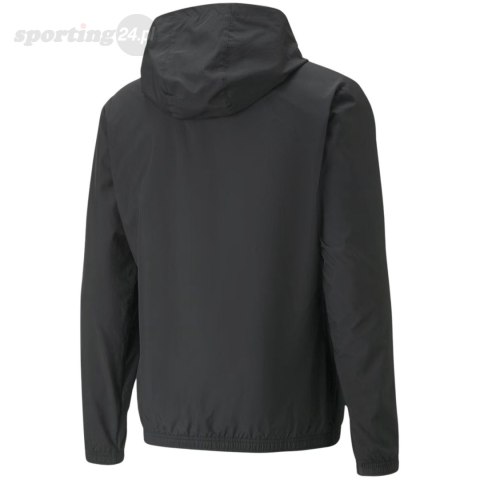 Kurtka męska Puma teamRISE All Weather Jacket czarna 657396 04 Puma Kurtka męska Puma teamRISE All Weather Jacket czarna 657396 04 Puma