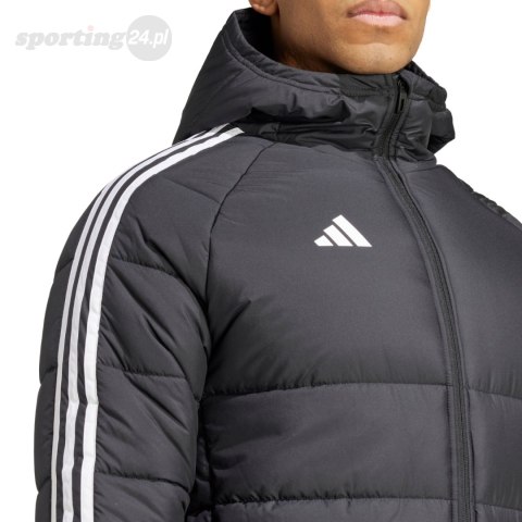 Kurtka męska adidas Tiro 24 L Coat czarna IJ7389 Adidas teamwear Kurtka męska adidas Tiro 24 L Coat czarna IJ7389 Adidas teamwear