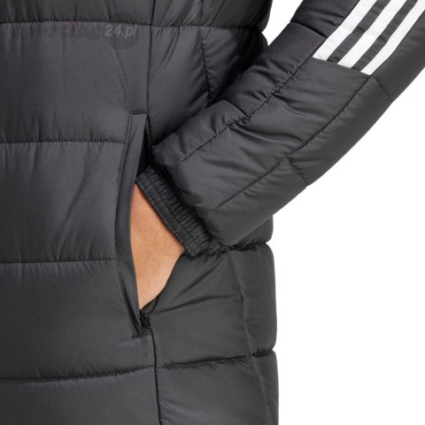 Kurtka męska adidas Tiro 24 L Coat czarna IJ7389 Adidas teamwear Kurtka męska adidas Tiro 24 L Coat czarna IJ7389 Adidas teamwear