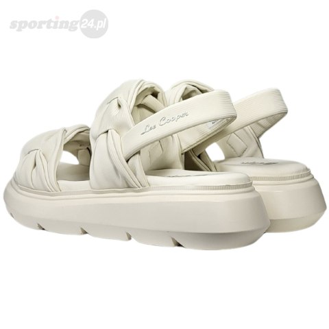Sandały damskie Lee Cooper kremowe LCW-24-47-2704LA Lee Cooper Sandały damskie Lee Cooper kremowe LCW-24-47-2704LA Lee Cooper