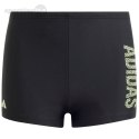 Spodenki kąpielowe dla dzieci adidas Logo Swim BXR czarne IK9654 Adidas