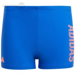 Spodenki kąpielowe dla dzieci adidas Logo Swim BXR niebieskie IP2719 Adidas