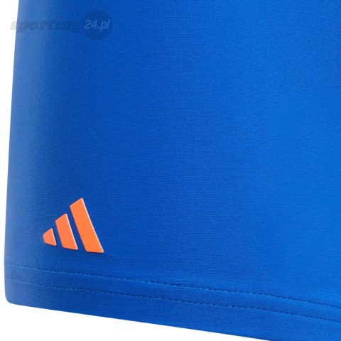 Spodenki kąpielowe dla dzieci adidas Logo Swim BXR niebieskie IP2719 Adidas Spodenki kąpielowe dla dzieci adidas Logo Swim BXR niebieskie IP2719 Adidas