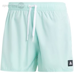 Spodenki kąpielowe męskie adidas 3-Stripes CLX Swim Shorts miętowe IS2056 Adidas