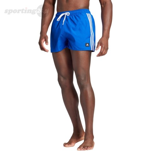 Spodenki kąpielowe męskie adidas 3-Stripes CLX Swim Shorts niebieskie IS2057 Adidas