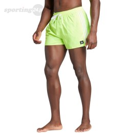 Spodenki kąpielowe męskie adidas 3-Stripes CLX Swim Shorts zielone IS2054 Adidas