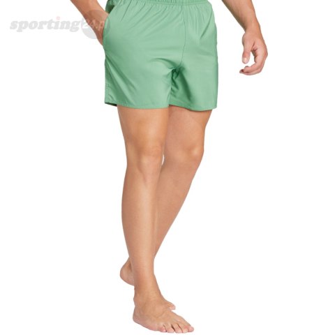 Spodenki kąpielowe męskie adidas Solid CLX Short-Length zielone IR6222 Adidas Spodenki kąpielowe męskie adidas Solid CLX Short-Length zielone IR6222 Adidas