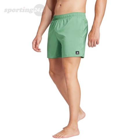 Spodenki kąpielowe męskie adidas Solid CLX Short-Length zielone IR6222 Adidas Spodenki kąpielowe męskie adidas Solid CLX Short-Length zielone IR6222 Adidas