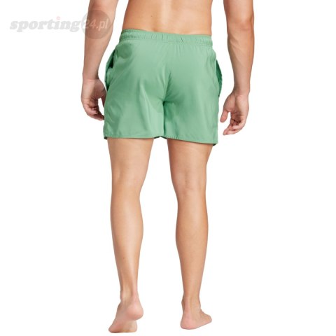 Spodenki kąpielowe męskie adidas Solid CLX Short-Length zielone IR6222 Adidas Spodenki kąpielowe męskie adidas Solid CLX Short-Length zielone IR6222 Adidas