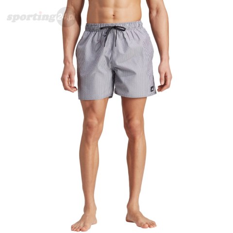 Spodenki kąpielowe męskie adidas Stripey Classics szare IL4020 Adidas Spodenki kąpielowe męskie adidas Stripey Classics szare IL4020 Adidas