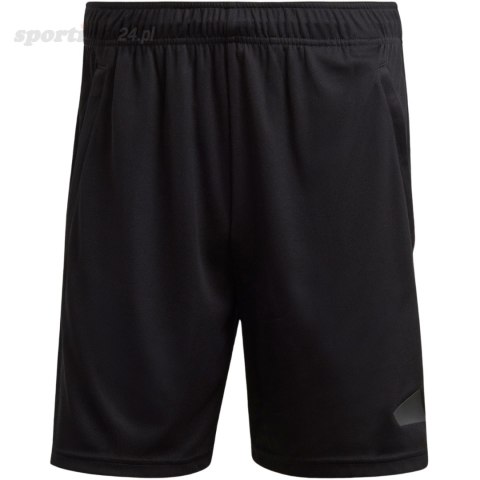 Spodenki męskie adidas Train Essentials Logo Training czarne IB8122 Adidas Spodenki męskie adidas Train Essentials Logo Training czarne IB8122 Adidas