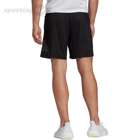 Spodenki męskie adidas Train Essentials Logo Training czarne IB8122 Adidas Spodenki męskie adidas Train Essentials Logo Training czarne IB8122 Adidas