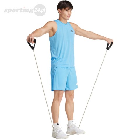 Spodenki męskie adidas Train Essentials Logo Training jasnoniebieskie IT5421 Adidas Spodenki męskie adidas Train Essentials Logo Training jasnoniebieskie IT5421 Adidas