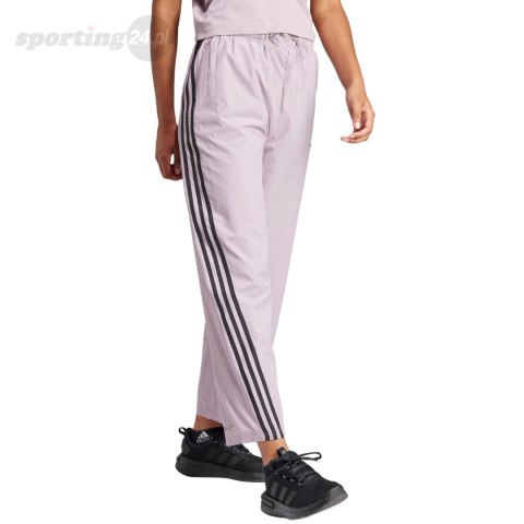 Spodnie damskie adidas Future Icons Three Stripes Woven różowe IS3655 Adidas Spodnie damskie adidas Future Icons Three Stripes Woven różowe IS3655 Adidas