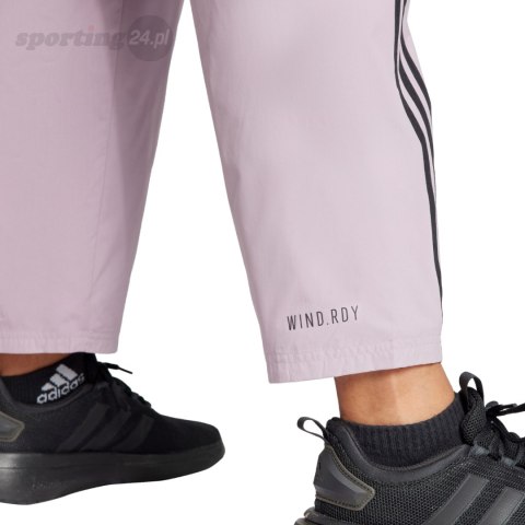 Spodnie damskie adidas Future Icons Three Stripes Woven różowe IS3655 Adidas Spodnie damskie adidas Future Icons Three Stripes Woven różowe IS3655 Adidas