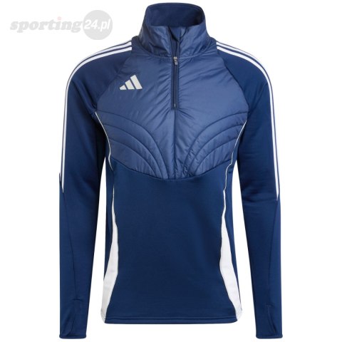 Bluza męska adidas Tiro 24 Winterized niebieska IY0127 Adidas teamwear Bluza męska adidas Tiro 24 Winterized niebieska IY0127 Adidas teamwear