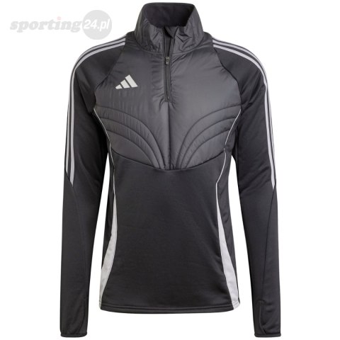 Bluza męska adidas Tiro 24 Winterized szaro-czarna IM9966 Adidas teamwear Bluza męska adidas Tiro 24 Winterized szaro-czarna IM9966 Adidas teamwear