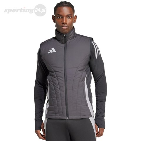 Kamizelka męska adidas Tiro 24 Competition Winterized Vest szara IM9968 Adidas teamwear Kamizelka męska adidas Tiro 24 Competition Winterized Vest szara IM9968 Adidas teamwear