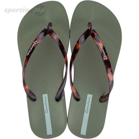 Klapki damskie Ipanema Anat khaki 83475-AJ405 Ipanema Klapki damskie Ipanema Anat khaki 83475-AJ405 Ipanema