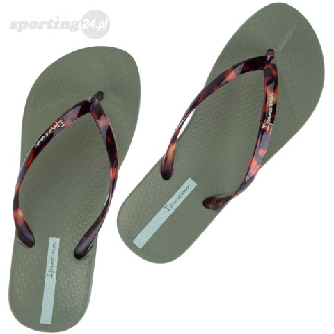 Klapki damskie Ipanema Anat khaki 83475-AJ405 Ipanema Klapki damskie Ipanema Anat khaki 83475-AJ405 Ipanema