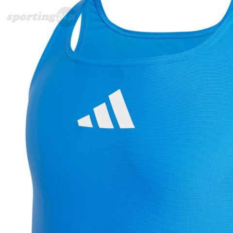 Kostium kąpielowy dla dziewczynki adidas Solid Small Logo niebieski IT2714 Adidas Kostium kąpielowy dla dziewczynki adidas Solid Small Logo niebieski IT2714 Adidas