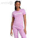 Koszulka damska adidas Loungewear Essentials Slim Logo Tee fioletowa IY9192 Adidas