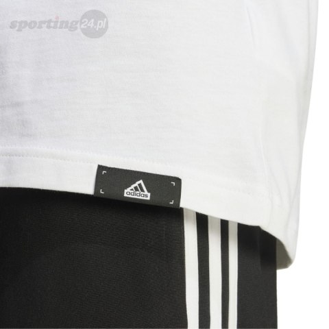 Koszulka męska adidas Modern Essentials Graphic biała IW2634 Adidas Koszulka męska adidas Modern Essentials Graphic biała IW2634 Adidas