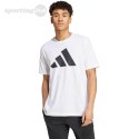 Koszulka męska adidas PWR 3 Graphic Tee biała IY8582 Adidas