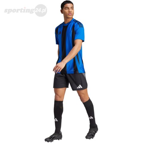 Koszulka męska adidas Striped 24 Jersey niebiesko-granatowa IW2147 Adidas teamwear Koszulka męska adidas Striped 24 Jersey niebiesko-granatowa IW2147 Adidas teamwear