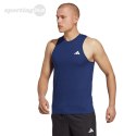 Koszulka męska adidas Train Essentials Feelready Training Sleeveless Tee granatowa IC6948 Adidas