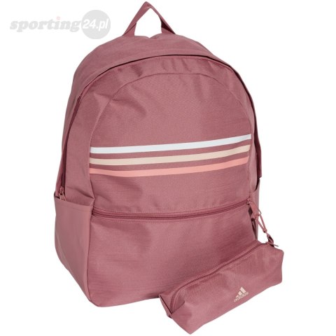 Plecak adidas Classic Horizontal 3-S różowy IZ1897 Adidas Plecak adidas Classic Horizontal 3-S różowy IZ1897 Adidas