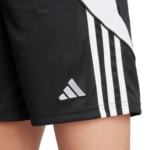Spodenki damskie adidas Tiro 24 Training czarno-białe IJ7665 Adidas teamwear Spodenki damskie adidas Tiro 24 Training czarno-białe IJ7665 Adidas teamwear