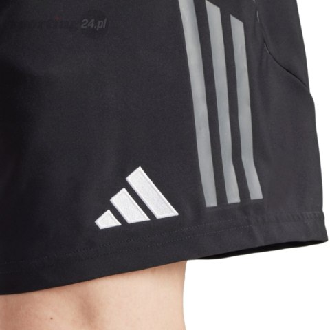 Spodenki męskie adidas Tiro 24 Competition Downtime czarno-szare IP5594 Adidas teamwear Spodenki męskie adidas Tiro 24 Competition Downtime czarno-szare IP5594 Adidas teamwear