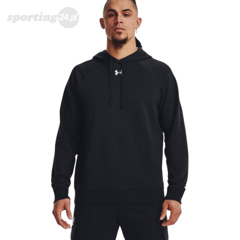 Bluza męska Under Armour Rival Fleece Hoodie czarna 1379757 001 Under Armour Bluza męska Under Armour Rival Fleece Hoodie czarna 1379757 001 Under Armour