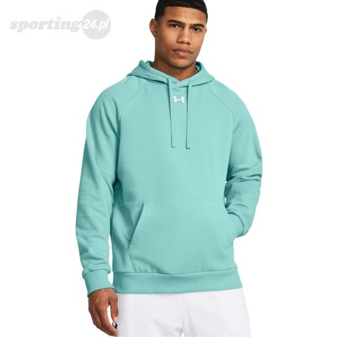 Bluza męska Under Armour Rival Fleece Hoodie miętowa 1379757 482 Under Armour Bluza męska Under Armour Rival Fleece Hoodie miętowa 1379757 482 Under Armour