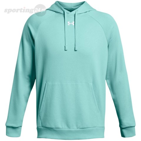 Bluza męska Under Armour Rival Fleece Hoodie miętowa 1379757 482 Under Armour Bluza męska Under Armour Rival Fleece Hoodie miętowa 1379757 482 Under Armour