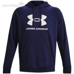 Bluza męska Under Armour Rival Fleece Logo HD granatowa 1379758 410 Under Armour