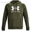 Bluza męska Under Armour Rival Fleece Logo HD oliwkowa 1379758 390 Under Armour