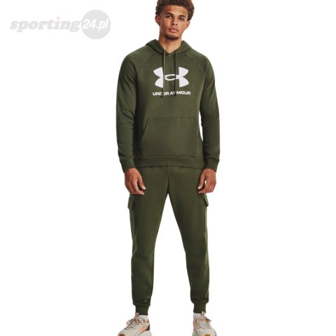 Bluza męska Under Armour Rival Fleece Logo HD oliwkowa 1379758 390 Under Armour Bluza męska Under Armour Rival Fleece Logo HD oliwkowa 1379758 390 Under Armour