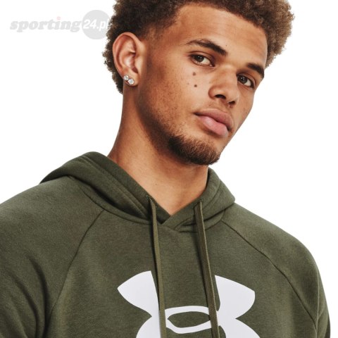 Bluza męska Under Armour Rival Fleece Logo HD oliwkowa 1379758 390 Under Armour Bluza męska Under Armour Rival Fleece Logo HD oliwkowa 1379758 390 Under Armour