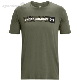 Koszulka męska Under Armour Camo Chest Stripe khaki 1376830 390 Under Armour