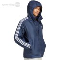 Kurtka męska adidas Essentials 3-Stripes Insulated Hooded granatowa IS1278 Adidas