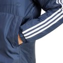 Kurtka męska adidas Essentials 3-Stripes Insulated Hooded granatowa IS1278 Adidas